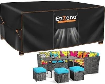 Zdjęcie produktu dla Pokrowiec na meble ogrodowe wodoodporny oxford 420D stół 220X105CM