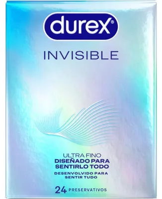 Image de Durex - Préservatifs Ultra Fins Invisibles 24 Unités
