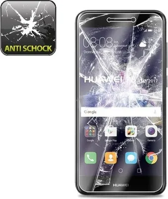 Produktbild von 3x Panzerfolie für Huawei P8 Lite 2017 ANTI-SCHOCK Displayschutzfolie HD KLAR