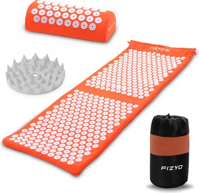 Obrázok produktu pre Akupresúrny set XL extra dlhá akupresúrna podložka s vankúšom na relaxáciu, stimuláciu a meditáciu + taška na prenášanie FIZYO® ACU PRO