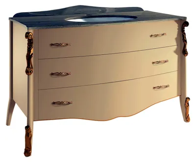 Produktbild von Badmöbel Unterschrank Waschtisch Waschbecken 122cm Schrank Badezimmermöbel Bad