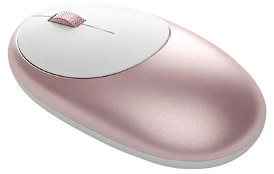 Produktbild von Satechi M1, Beidhändig, Optisch, Bluetooth, Gold, Pink