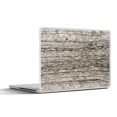 Produktbild von MuchoWow® Laptop Aufkleber Sticker Cover Steine - Vintage - Rost - Industriell 40x30 cm - Laptop Dekoration - Selbstklebend