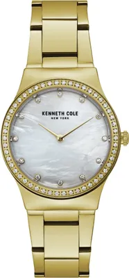 Produktbild von Kenneth Cole New York Damen-Armbanduhr Analog Quarz Edelstahl KC50061001