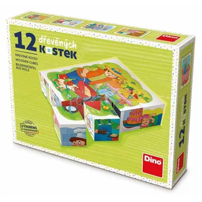 Obrázek produktu pro Dino Povolání 12 ks kostek