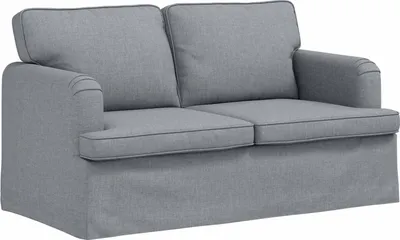Obrázok produktu pre vidaXL Pohovka Svetlosivá 144 x 80 x 85 cm Látková