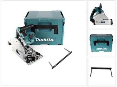 Produktbild von Makita DSP 600 ZJ Akku Tauchsäge 36V (2x 18V) Brushless + Parallelanschlag ( 165447-6 ) + Makpac - ohne Akku, ohne Ladegerät