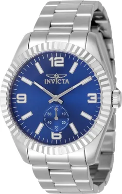 Produktbild von Invicta Specialty 49382 Herren Uhr - Quartz Bewegung - Edelstahl mit blauem Zifferblatt - 43 mm