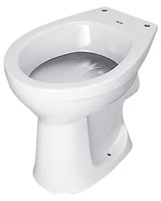 Produktbild von Geberit Paris Stand-Tiefspül-WC, Abg.:waagerecht, weiß, 004011000