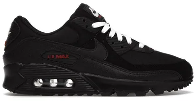 Produktbild von Nike Air Max 90 Black Sport Red - EU 44