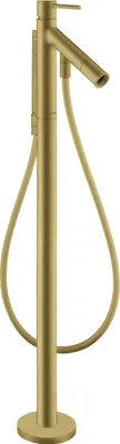 Produktbild von Einhebel-Wannenmischer AXOR STARCK DN 15, bodenstehend brushed brass brushed brass