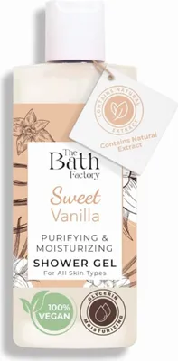 Produktbild von The Bath Factory Sweet Vanilla – Verwöhnende Pflege mit sinnlichem Vanilleduft