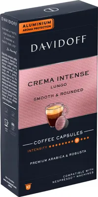 Image de Davidoff 10 Pcs Nespresso Crema Intens Kapseln/10 (4061445226741)