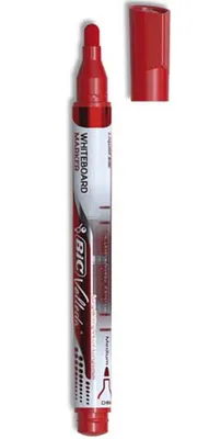 Obrázok produktu pre BIC - Plstené pero BIC Liquid Whiteboard um M Rood | 12 kusov