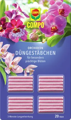 Artikelbild 1 von 'Orchideen Düngestäbchen (20 Stück)' aus der Kategorie Orchideendünger