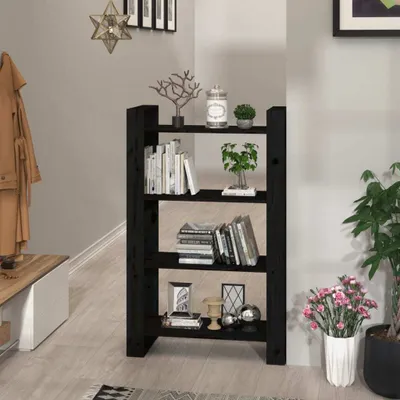Imagen del producto de Estantería/divisor de ambientes "The Living Store", color , 80x35x125 cm, madera maciza de pino