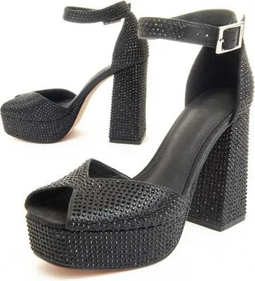 Produktbild von Montevita High Heel Shoe Sandant Black