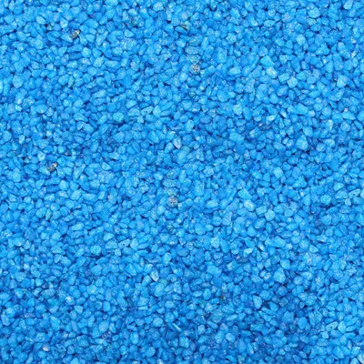 Produktbild von 1kg Dekogranulat Granulat Streudeko Farbgranulat Dekosteine Farbkies ca. 0,7L 2-3mm, Farbe:blau