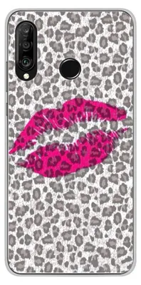 Image de 1001Coques - Coque silicone compatible avec Huawei P30 Lite - Motif baiser leopard - Design original imprimé en France