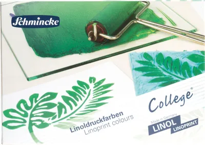 Produktbild von College Linol Malkasten Karton-Set, 5 x 75 ml - Schmincke 84 005 097