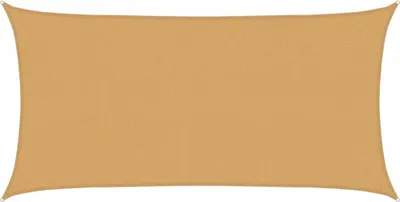 Produktbild von vidaXL Sonnensegel 160 g/m² Rechteckig Sandfarben 2x3,5 m HDPE