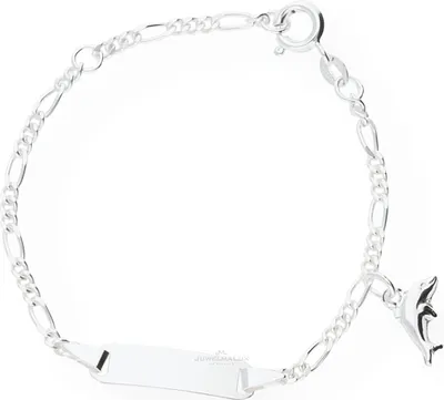 Produktbild von JuwelmaLux Kinder Gravur Armband 925 Silber mit Delfin JL18-03-0065
