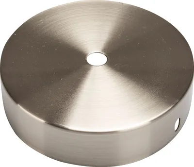 Produktbild von Baldachin 1-flammig Lampen-Baldachin Nickel Ø 100 mm EC07