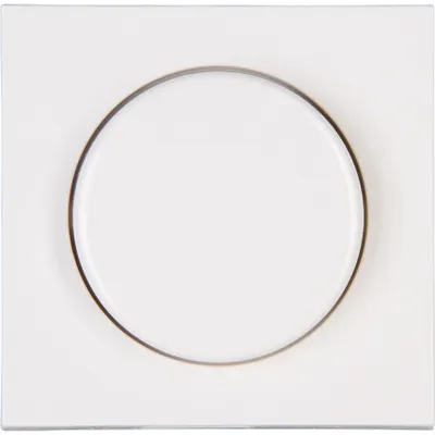 Produktbild von Kopp Abdeckung für Druck- Wechseldimmer Athenis, reinweiß, 490629185