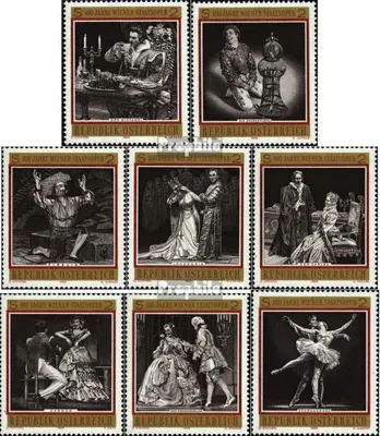 Produktbild von Briefmarken Österreich 1969 Mi 1294-1301 (kompl.Ausg.) postfrisch Wiener Staatsoper