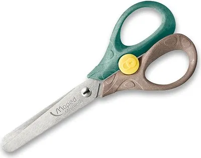 Obrázek produktu pro Maped 473120FM, Dětský, Rovný střih, Samostarný, Hnědá, Zelená, Nerezová ocel, Nerezová ocel, Univerzální