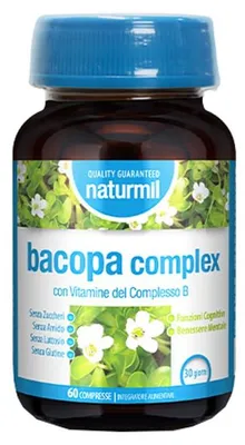 Produktbild von NATURMIL Bacopa-Komplex, 60 Tabletten