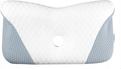 Obrázok produktu pre Profilovaný vankúš z pamäťovej peny, Ortopedický a ergonomický vankúš na oporu krku, Spánkový vankúš z pamäťovej peny pre pohodlný spánok, 60 x 32 cm