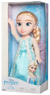 Obrázok produktu pre Disney Frozen Elsa, Veľká bábika, Žena, 3 rok / roky, Dievča, 381 mm, Viacfarebný
