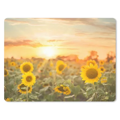 Produktbild von MuchoWow® Mauspad Mousepad Sonnenblume - Sonne - Blumen 40x30 cm - Mousepads - Maus Mat - Pad - Mausunterlage - Anti Rutsch