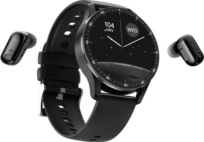 Produktbild von Smartwatch mit Ohrhoerern, 1,32-Zoll-High-Clear-Bildschirm, Sport-Gesundheitsueberwachung, Schlafmonitor-Uhr, IP67 wasserdicht, BT5.0 TWS-Ohrhoerer, lange Ausdauer, Multisport-Modi, BT-Anruf fuer Maenner und Frauen