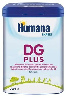 Productafbeelding van Humana DG Plus, 700 gram, Poeder, Voedingsformule voor speciale medische doeleinden