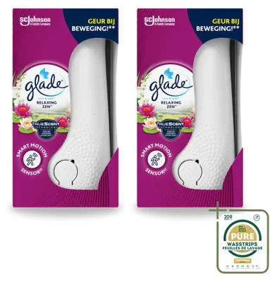 Productafbeelding van 2 x Glade Sense & Spray - Relaxerende Zen - 18 ml - Voordeelverpakking - 2 stuks