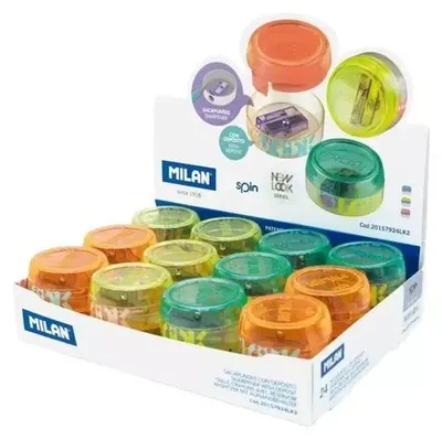 Imagen del producto de Lápices de colores Spin New Look (24 unidades) MILAN