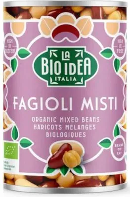 FASOLA MIX W ZALEWIE BIO 400 g (240 g) - LA BIO IDEA