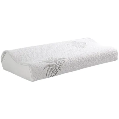 Produktbild von Kopfkissen mit Memory Foam und abnehmbaren Bezug, Nackenkissen in 60x30cm