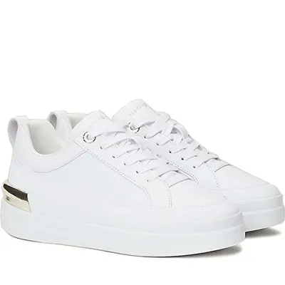 Produktbild von Tommy Hilfiger Damen Sneaker FW0FW07808 YBS Farbe: Weiß Größe: 39