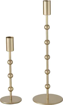 Obrázek produktu pro Boltze Kerzenleuchter Kimberly Kerzenhalter Gold Eisen Kerzenständer 2016685