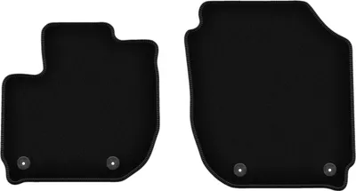 Image de Wielganizator Tapis avant de sol velours sur-mesure pour Honda HR-V III (2018-, crossover) noir, jeu 2 pièces, fixations