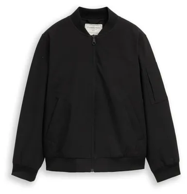 Obrázok produktu pre Tom Tailor 1049970_128, Samec, Detské, bežný, Zips, Polyester, Čierna