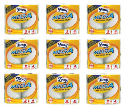 Obrázek produktu pro Foxy Kuchyňské papírové utěrky 18 rolí extra dlouhé