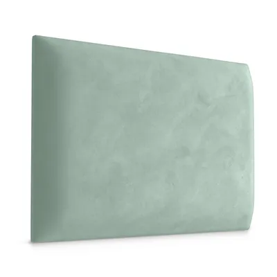 A close-up studio shot of a single headboard panel.