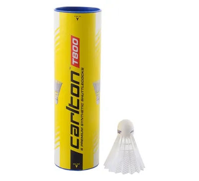 Produktbild von Carlton Badminton Shuttles T800 Federbälle (6 Stück)