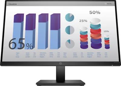 Zdjęcie produktu dla HP P24q G4, 60,5 cm (23.8"), 2560 x 1440 px, Quad HD, LED, 5 ms, Czarny