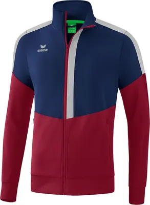 Produktbild von erima Squad Worker Jacke XXL new navy/bordeaux/silver grey