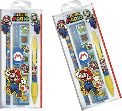 Produktbild von Super Mario Schreibset 5 tlg.